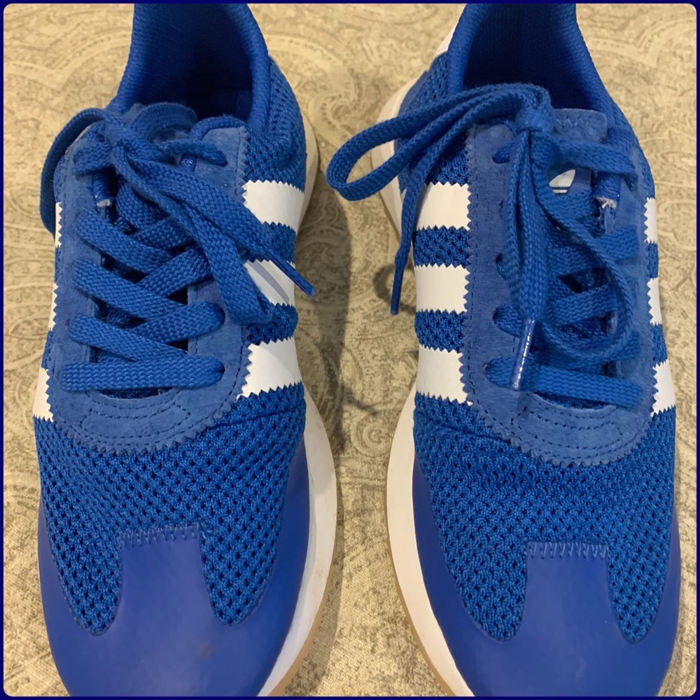 Adidas Blue and White Woman’s Sneakers